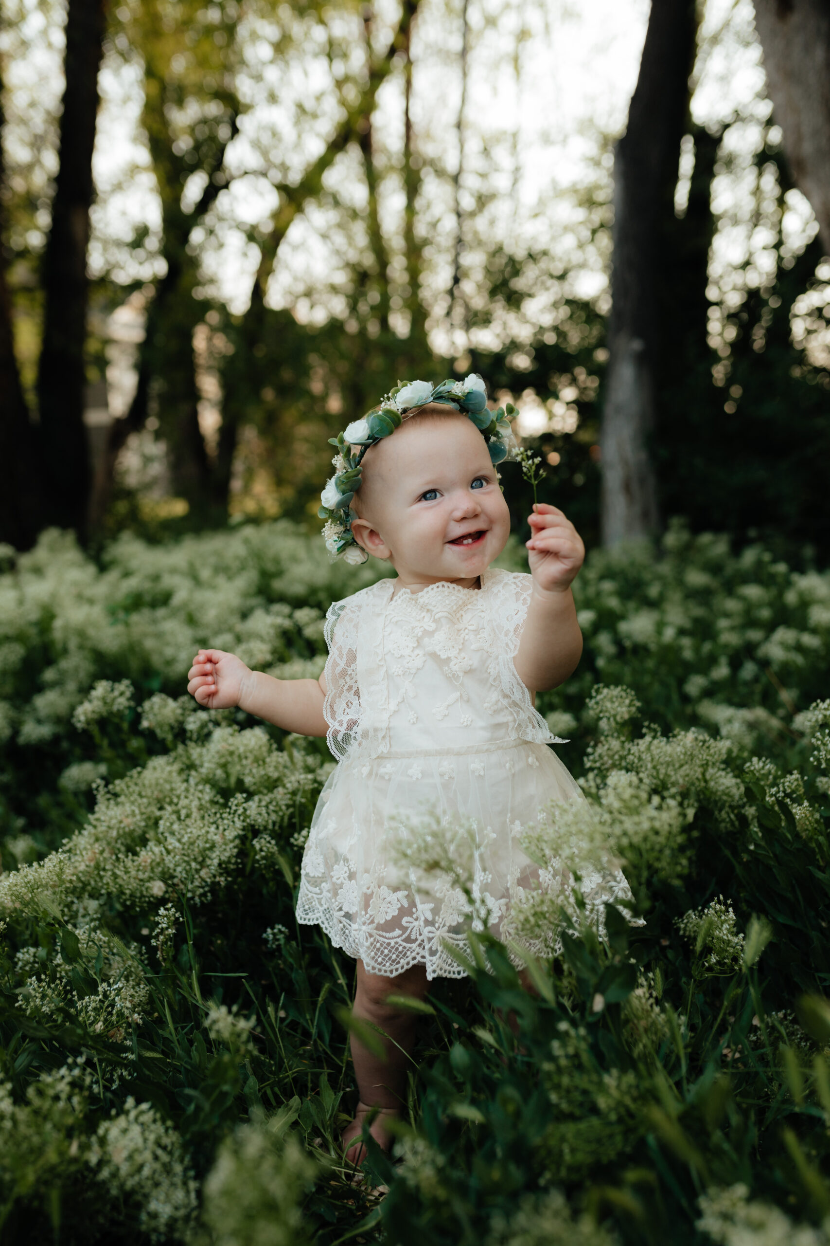 girls first birthday, cake smash, mommy and me, daddy and me, family photos in nampa idaho